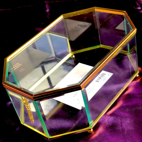 Lauren Conrad glass jewelry box - Picture 2 of 4